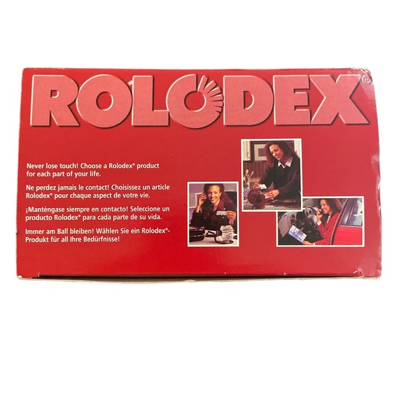 🎉🎈HOST PIC🎉🎈VINTAGE NEW OLD STOCK ROLODEX MOBILE CARD FILE 🎉🎈 - Picture 7 of 7